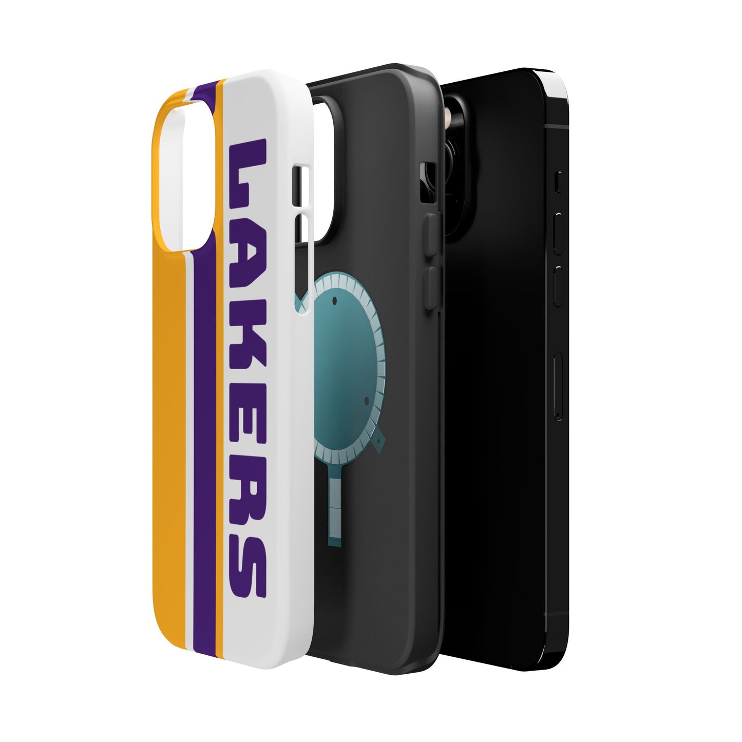 Lakers Phone Case, Magnetic Phone Case, Retro Phone Case, Basketball Gifts