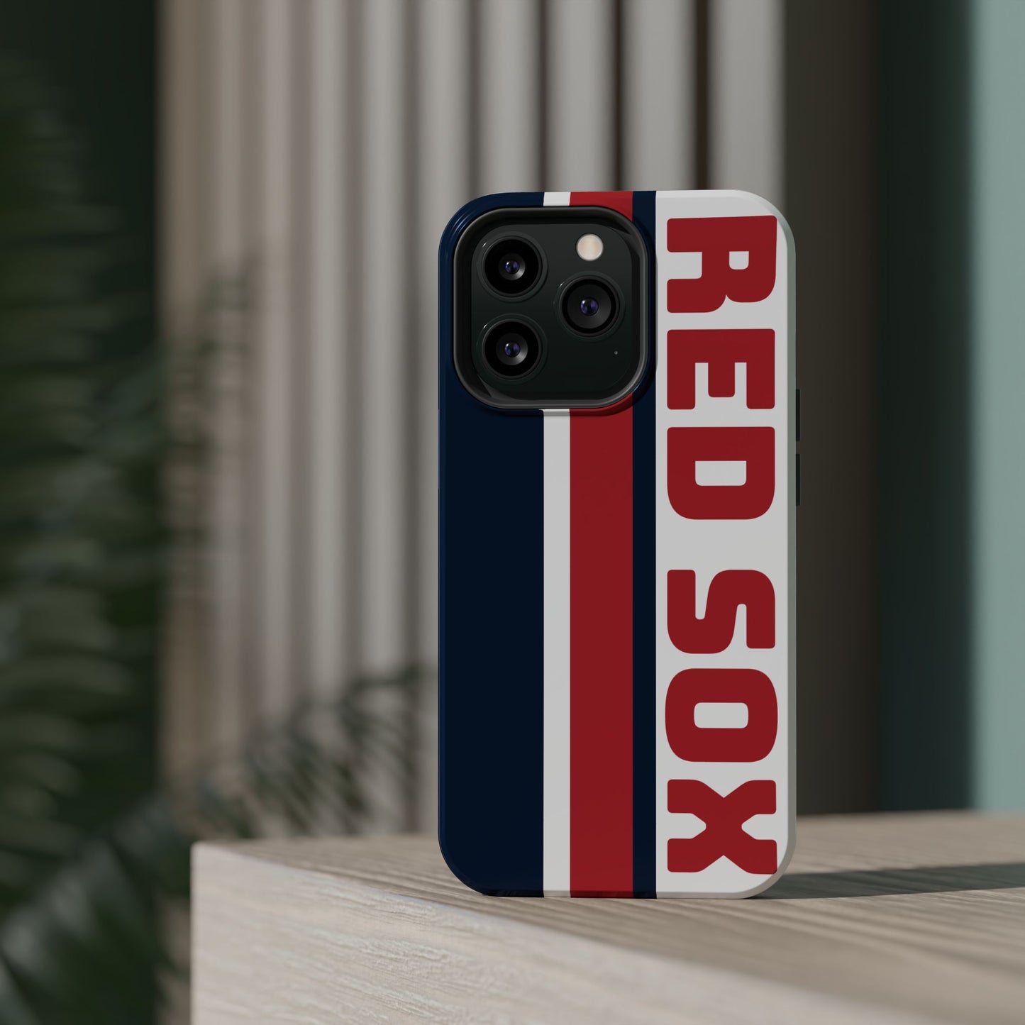 Red Sox Phone Case, Magnetic Phone Case, Retro Phone Case, Baseball Case for iPhone or Samsung