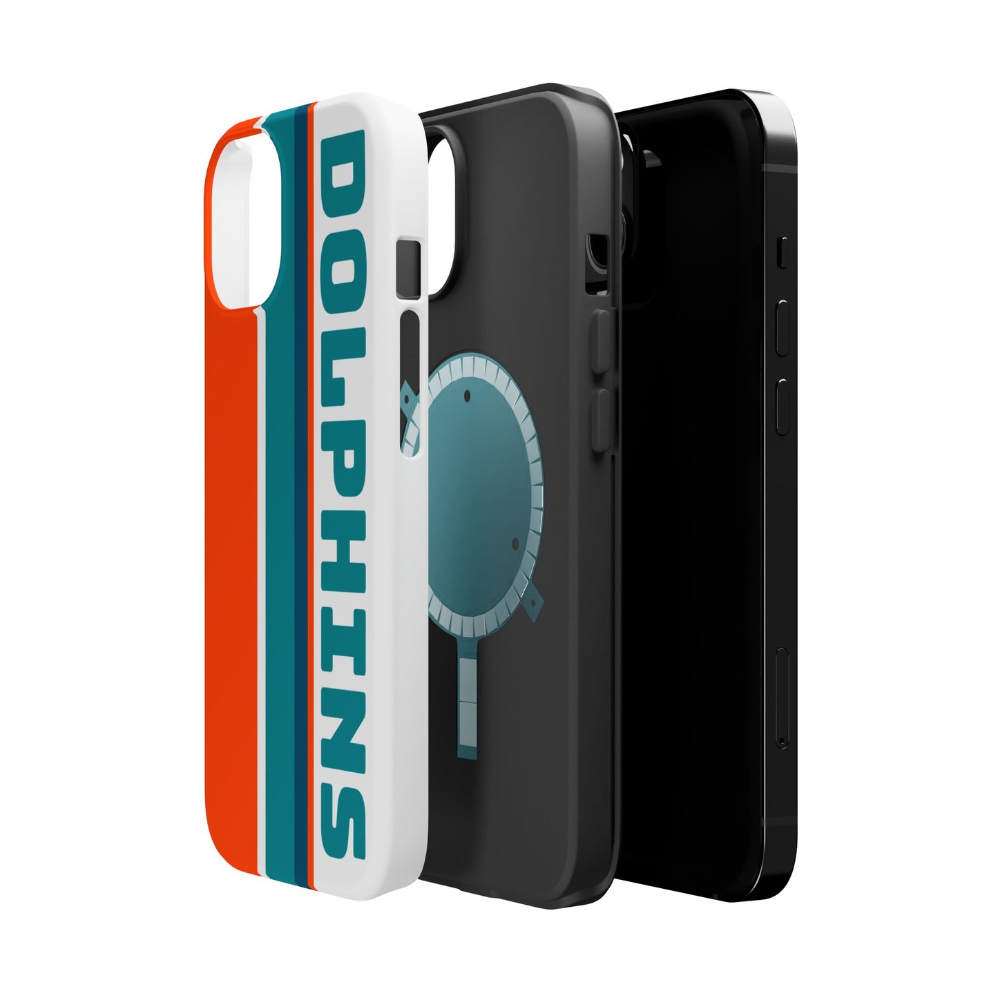 Dolphins Phone Case, Magnetic Phone Case, Retro Phone Case, Matte/Glossy Phone Case
