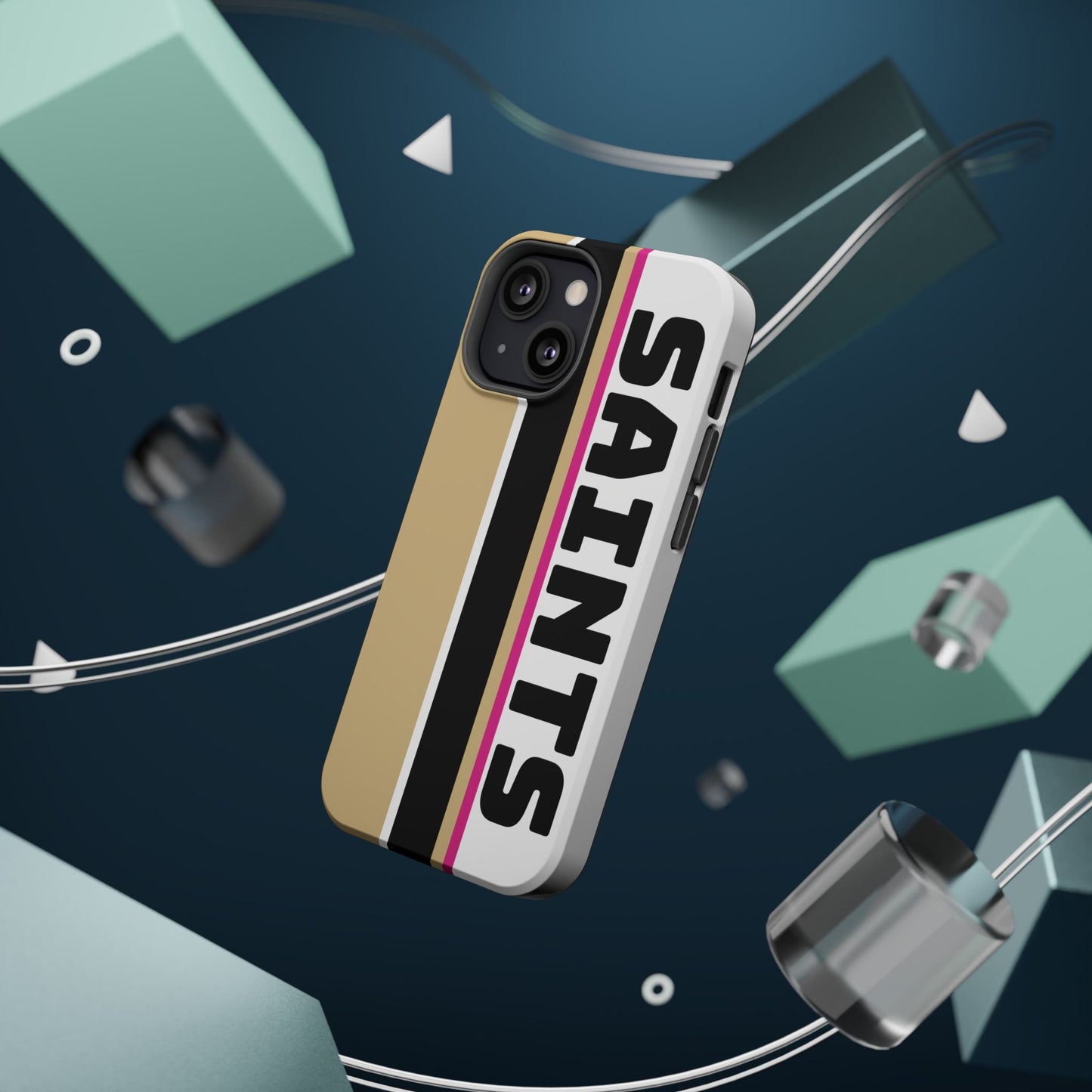 Saints Phone Case, Magnetic Phone Case, Retro Phone Case, Football Gifts