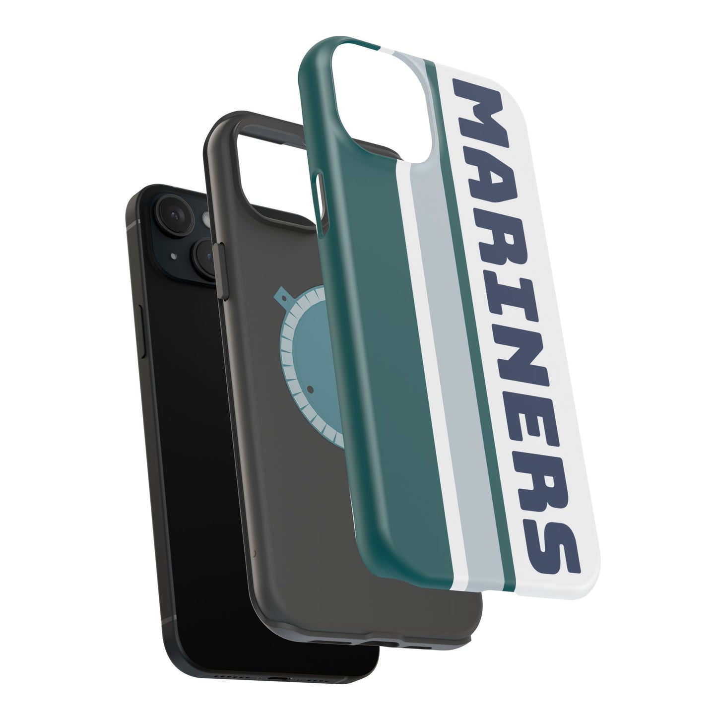 Mariners Baseball Phone Case, Retro Phone Case, Case for iPhone, Case for Samsung