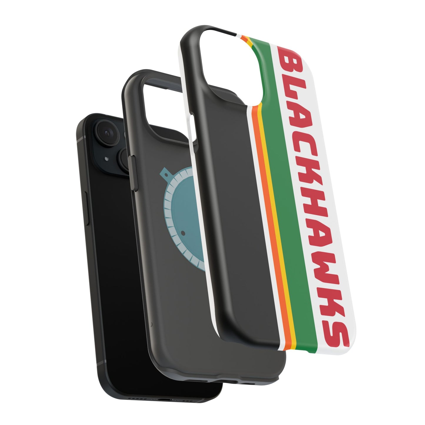 Blackhawks Phone Case, Magnetic Phone Case, Hockey Phone Case, Retro Phone Case