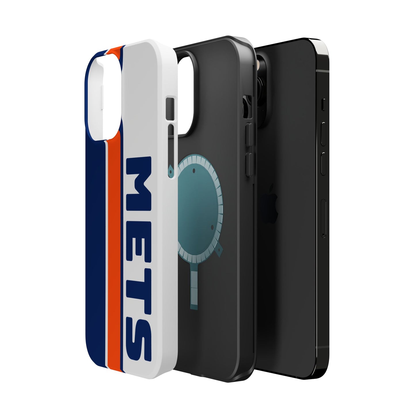 Mets Phone Case, Magnetic Phone Case, Retro Phone Case, Baseball Case for iPhone or Samsung