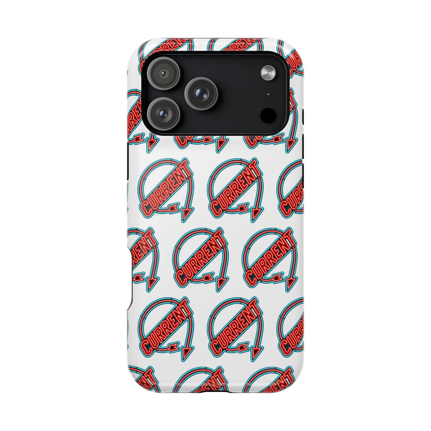 Current Pattern Phone Case, Magnetic Phone Case, Retro Phone Case, Football Phone Case for iPhone or Samsung