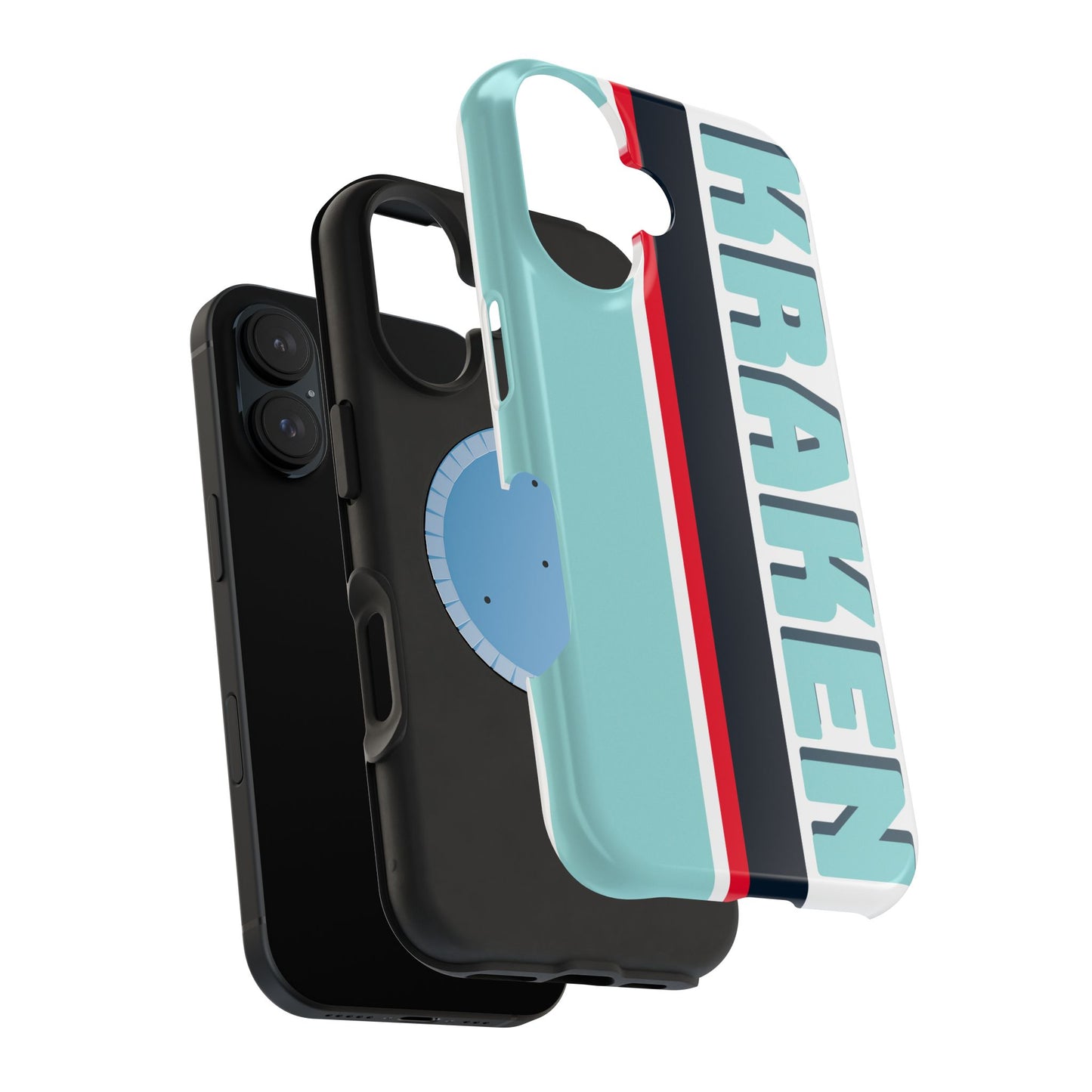 Kraken Phone Case, Magnetic Phone Case, Hockey Phone Case, Retro Phone Case