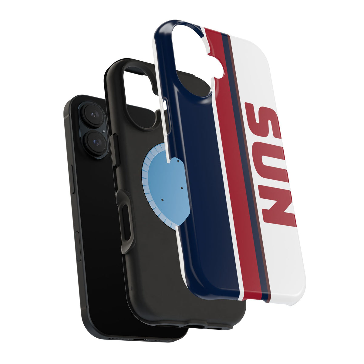 Sun Phone Case, Magnetic Phone Case, Retro Phone Case, Matte/Glossy Phone Case