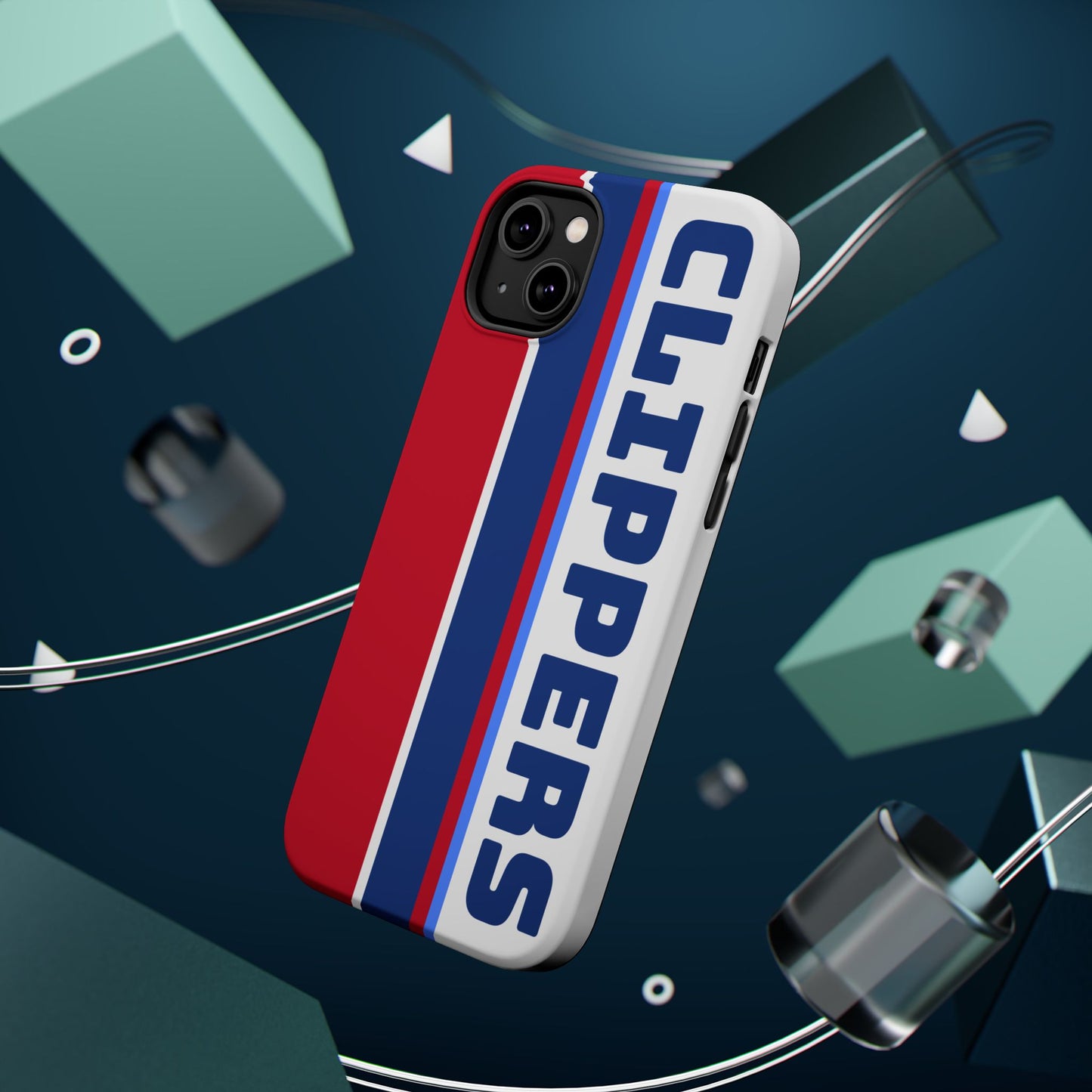 Clippers Phone Case, Magnetic Phone Case, Retro Phone Case