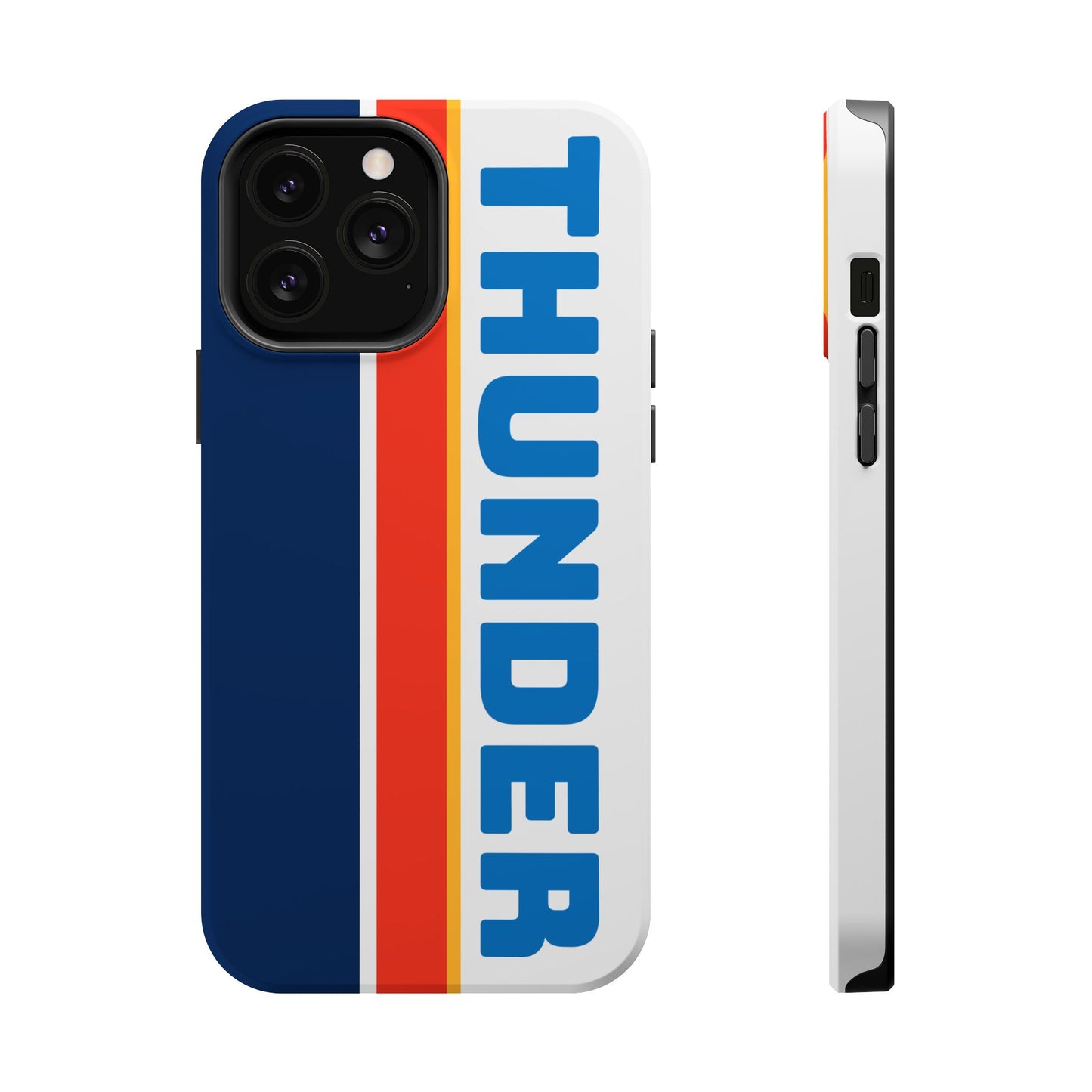 Thunder Phone Case, Magnetic Phone Case, Retro Phone Case, Basketball Gifts