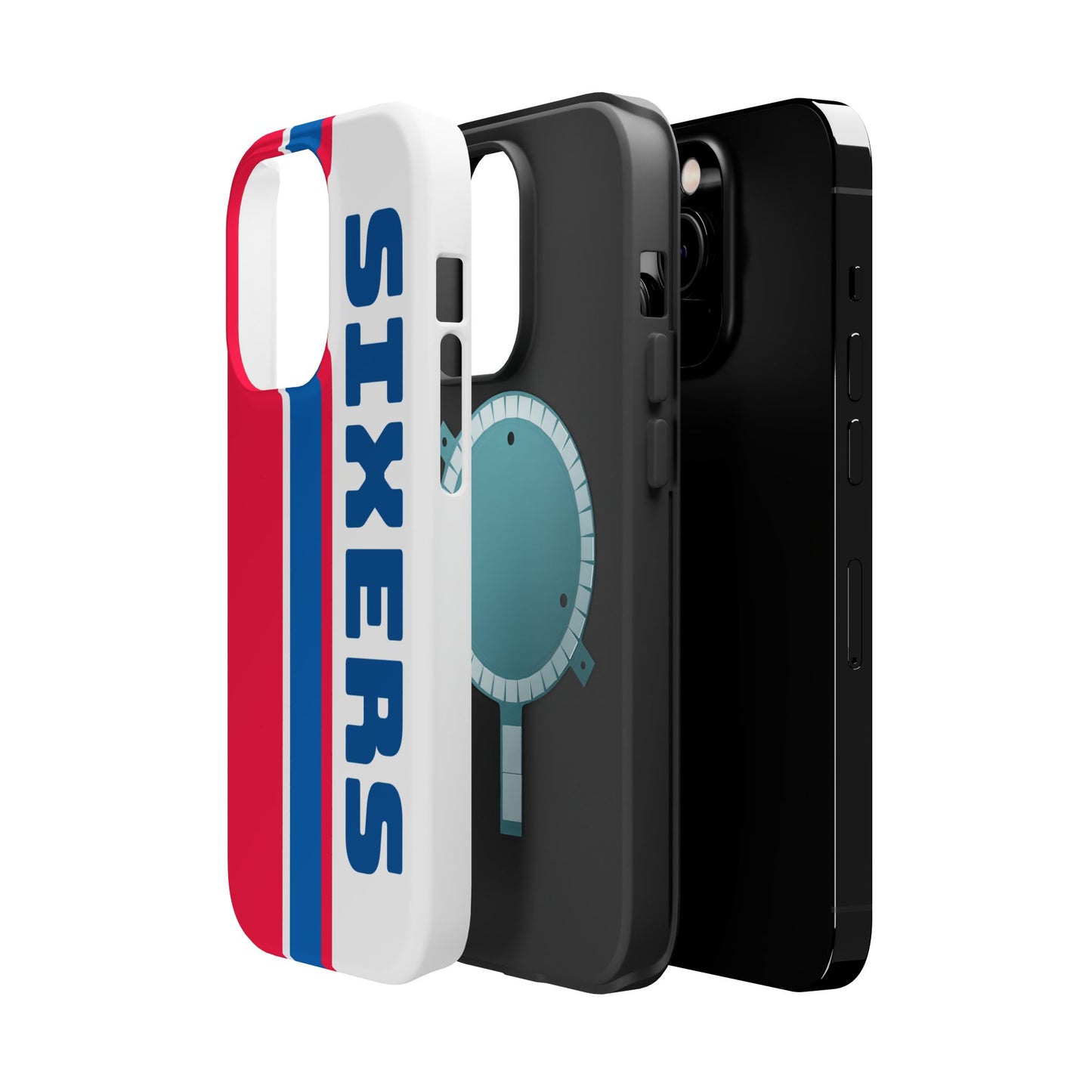 Sixers Phone Case, Magnetic Phone Case, Retro Phone Case, Matte/Glossy Phone Case