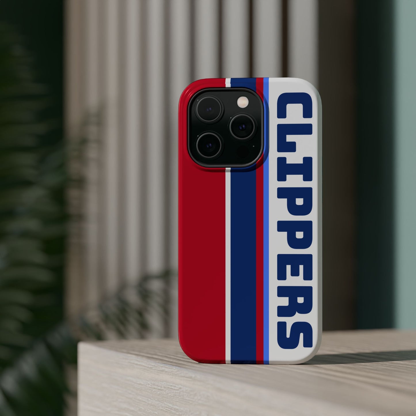Clippers Phone Case, Magnetic Phone Case, Retro Phone Case
