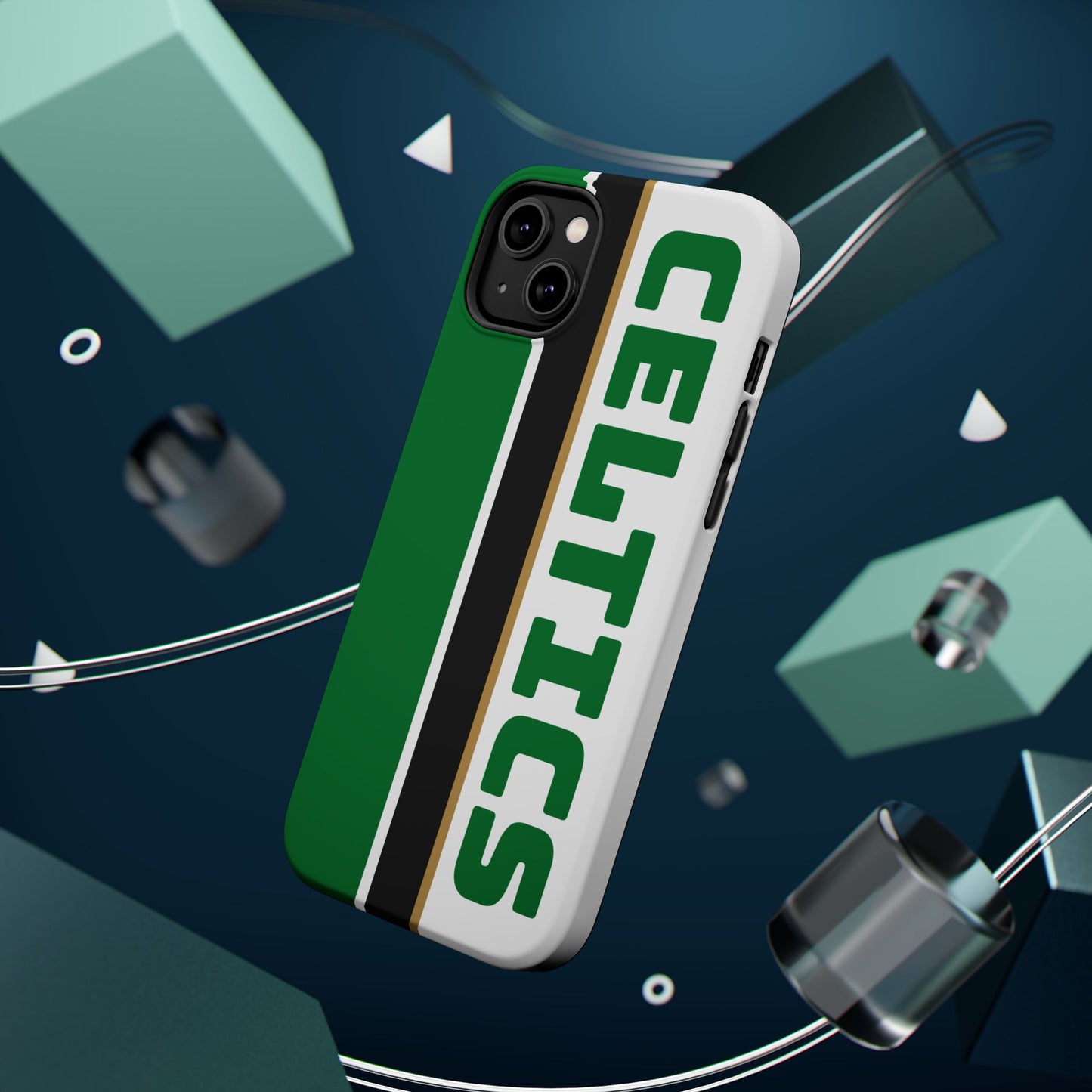 Celtics Phone Case, Magnetic Phone Case, Retro Phone Case, Matte/Glossy Phone Case, Basketball Gifts