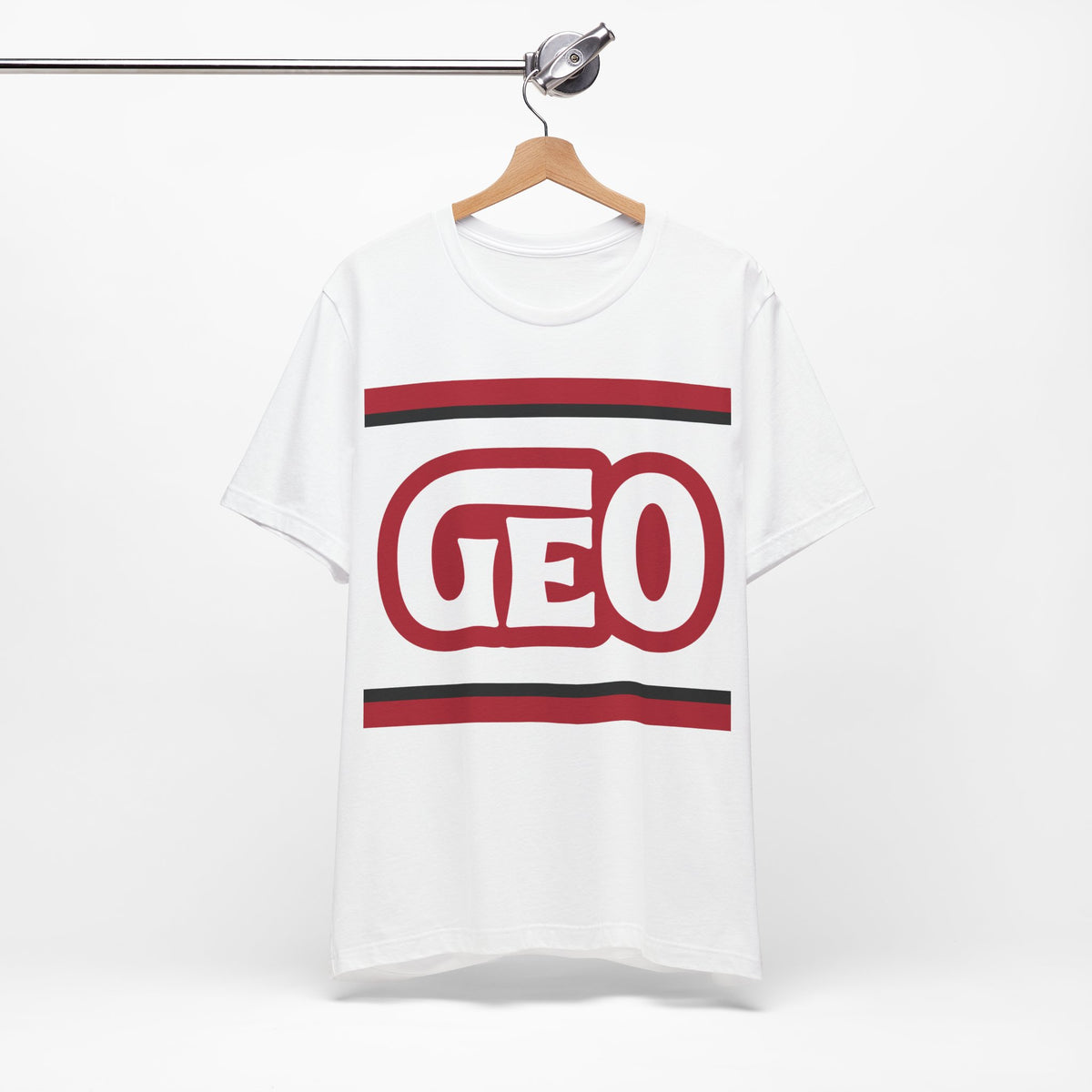 Retro GEO Shirt, Vintage Striped GEO T-Shirt