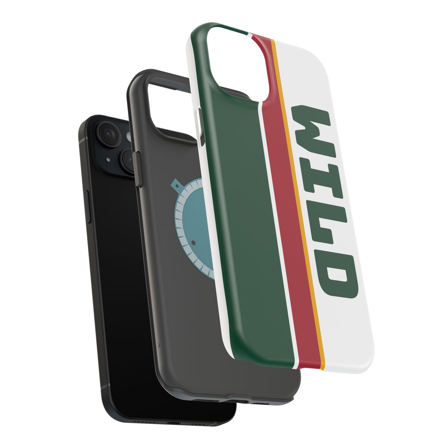 Wild Phone Case, Magnetic Phone Case, Retro Phone Case, Hockey Gifts