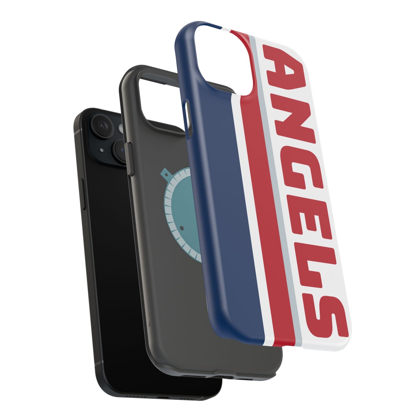 Angels Baseball Phone Case, Retro Phone Case, Case for iPhone, Case for Samsung