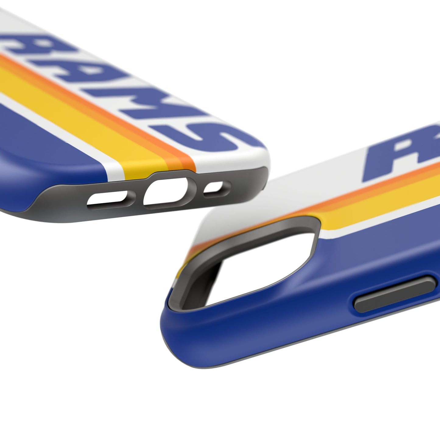 Rams Phone Case, Magnetic Phone Case, Retro Phone Case, Football Case for iPhone or Samsung