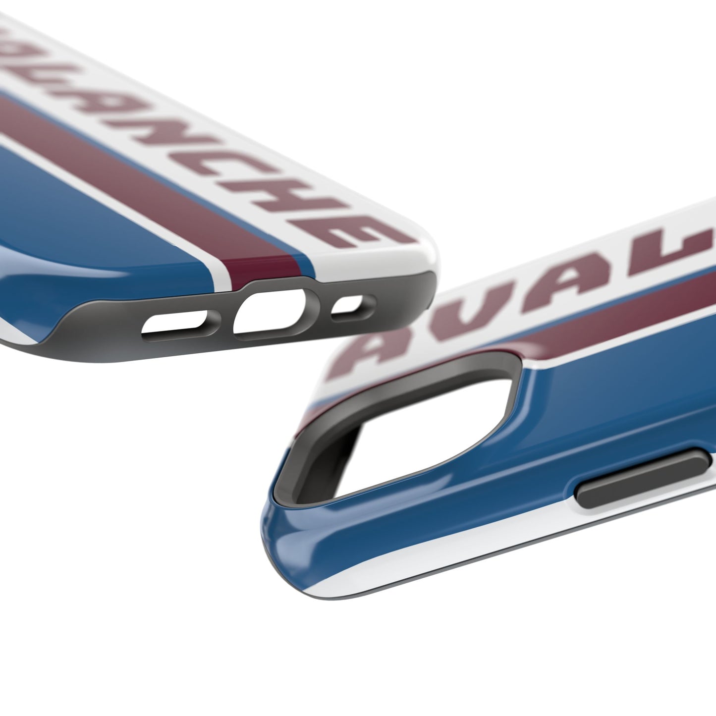 Avalanche Phone Case, Magnetic Phone Case, Retro Phone Case, Matte/Glossy Phone Case, Hockey Gifts