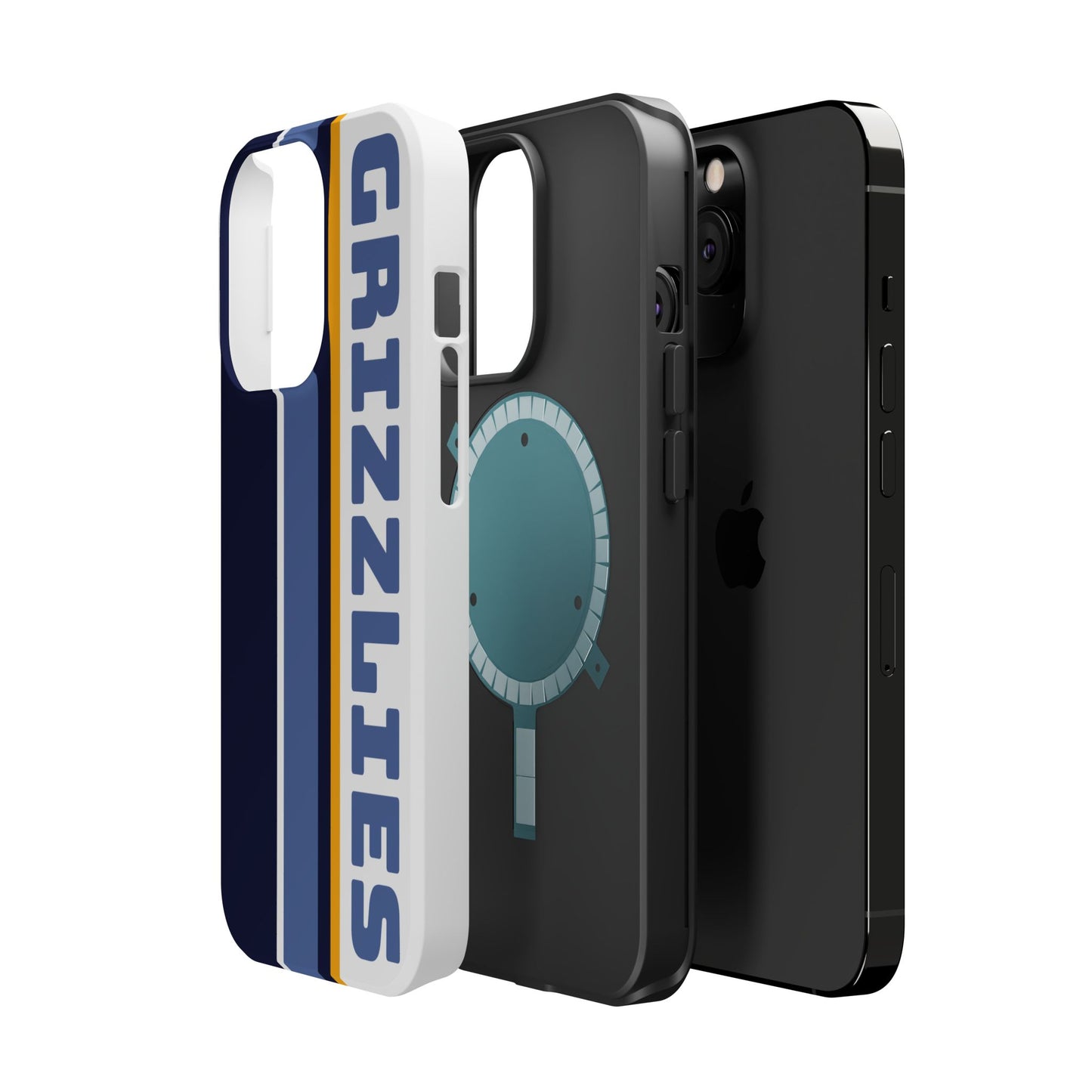 Grizzlies Phone Case, Magnetic Phone Case, Retro Phone Case