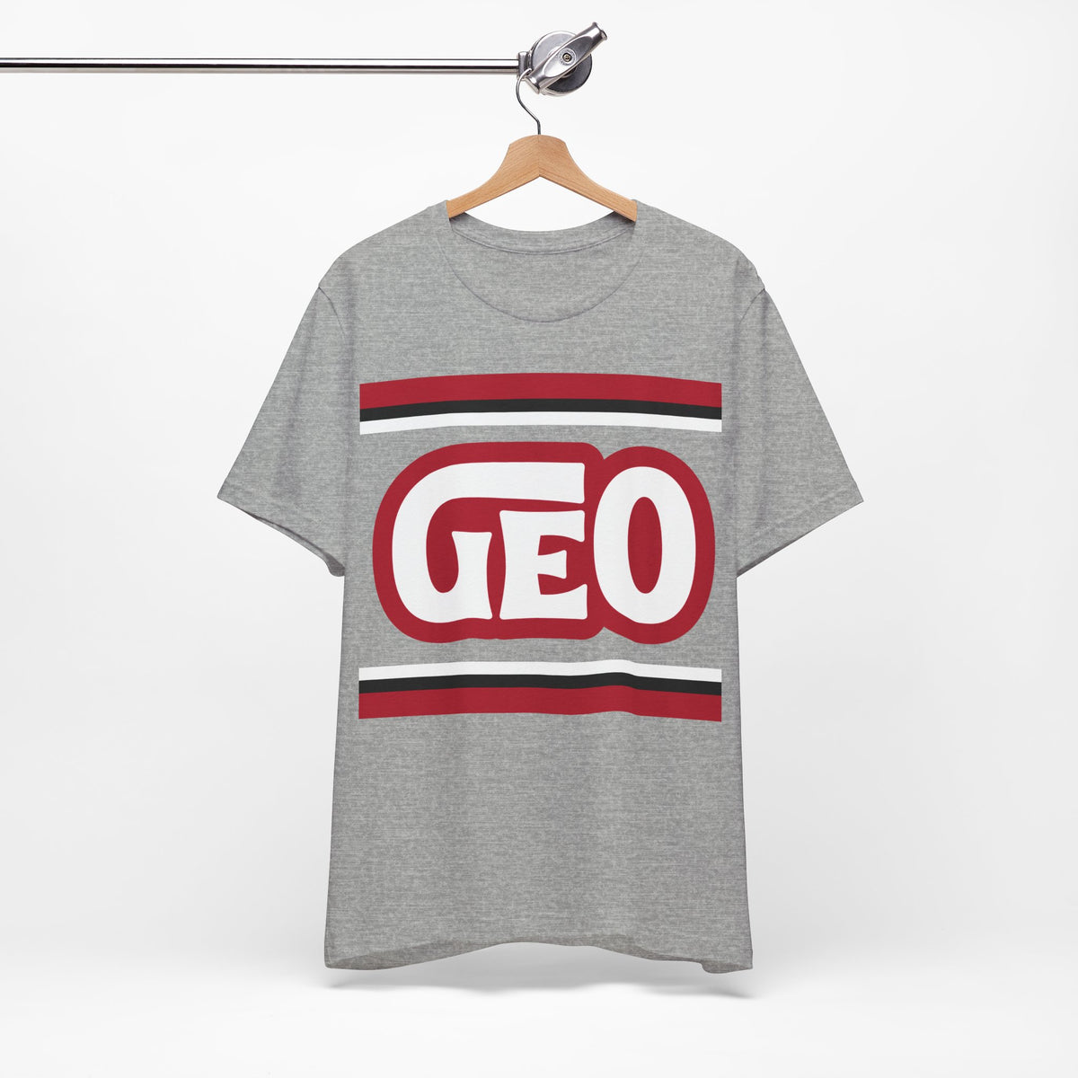 Retro GEO Shirt, Vintage Striped GEO T-Shirt
