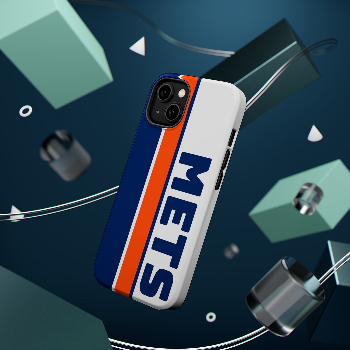 Mets Phone Case, Magnetic Phone Case, Retro Phone Case, Baseball Case for iPhone or Samsung