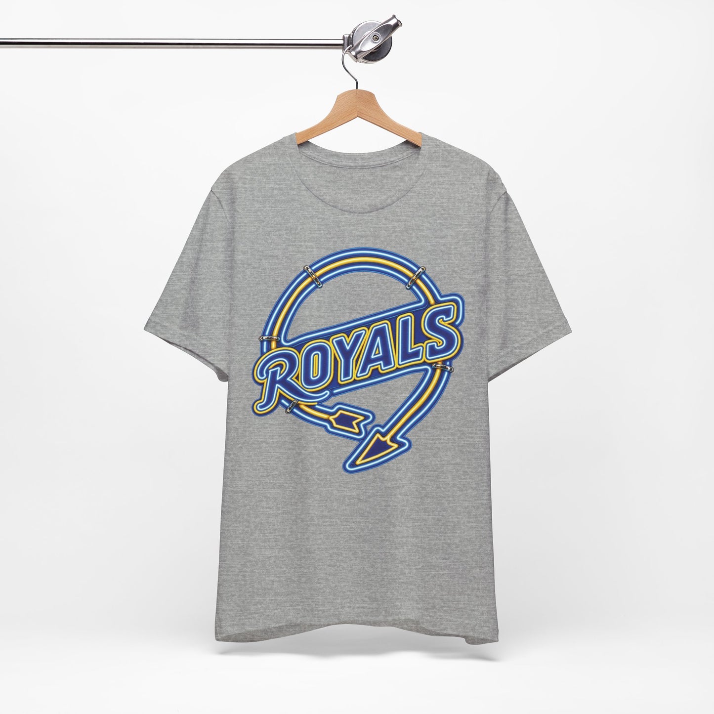 Neon Royals Graphic Shirt, Baseball Tee, Jersey Graphic Tee