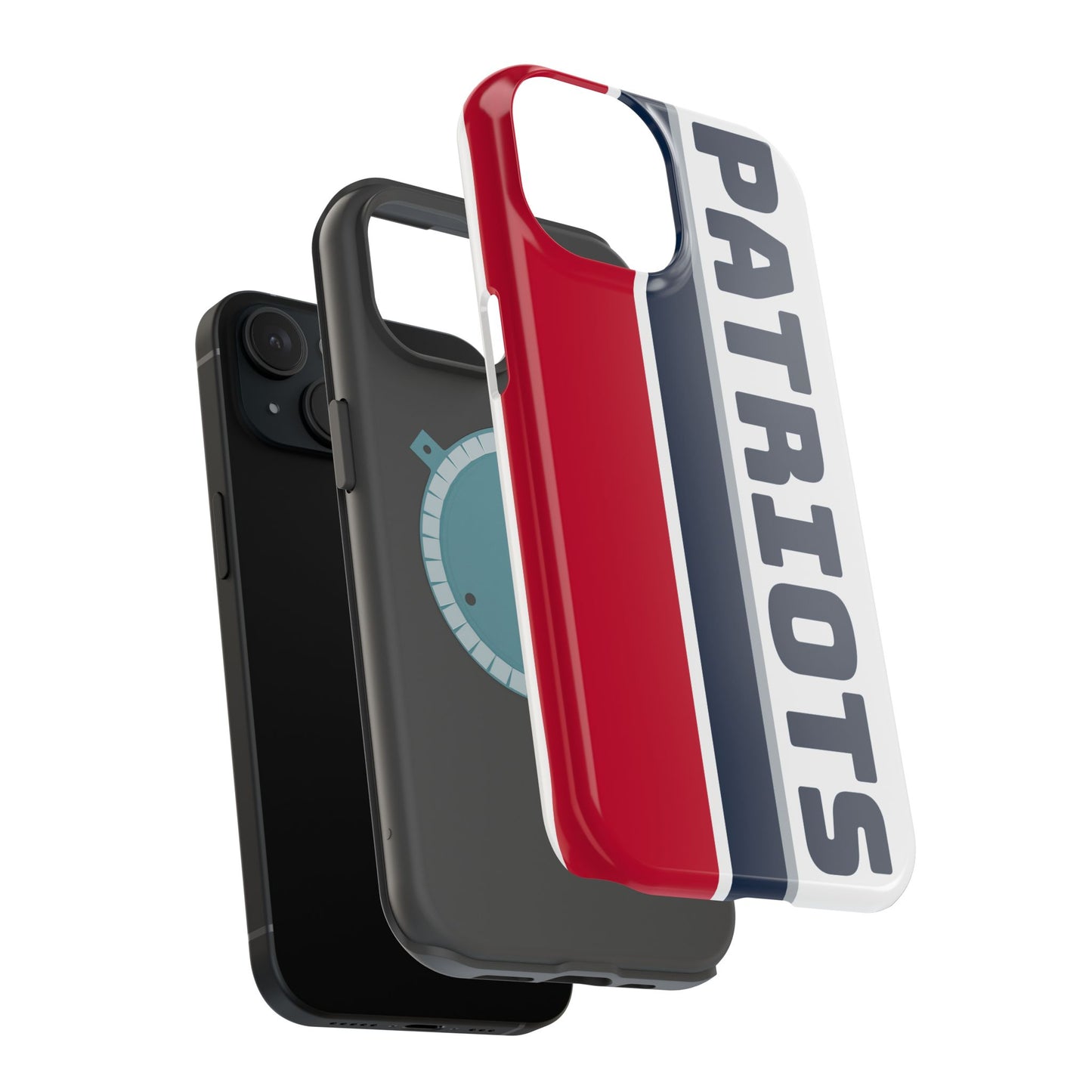 Patriots Phone Case, Magnetic Phone Case, Retro Phone Case, Matte/Glossy Phone Case, Football Gifts
