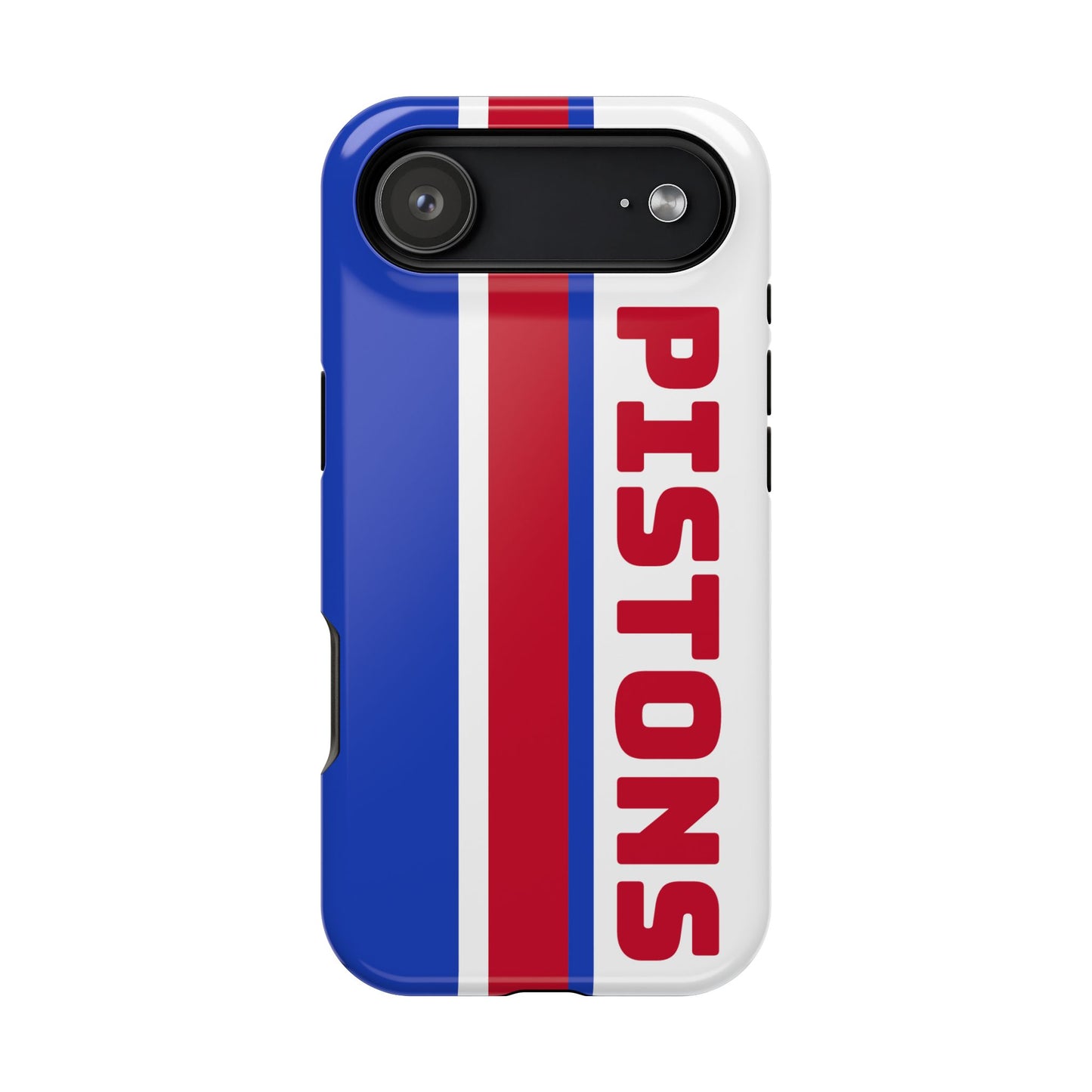 Pistons Phone Case, Magnetic Phone Case, Retro Phone Case, Basketball Gifts