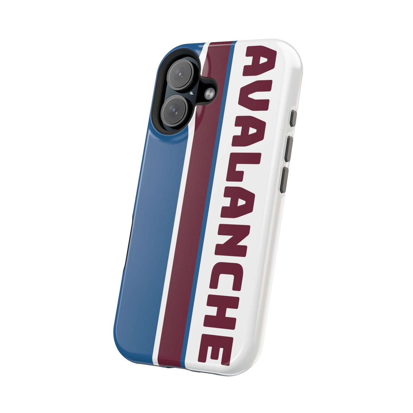Avalanche Phone Case, Magnetic Phone Case, Retro Phone Case, Matte/Glossy Phone Case, Hockey Gifts