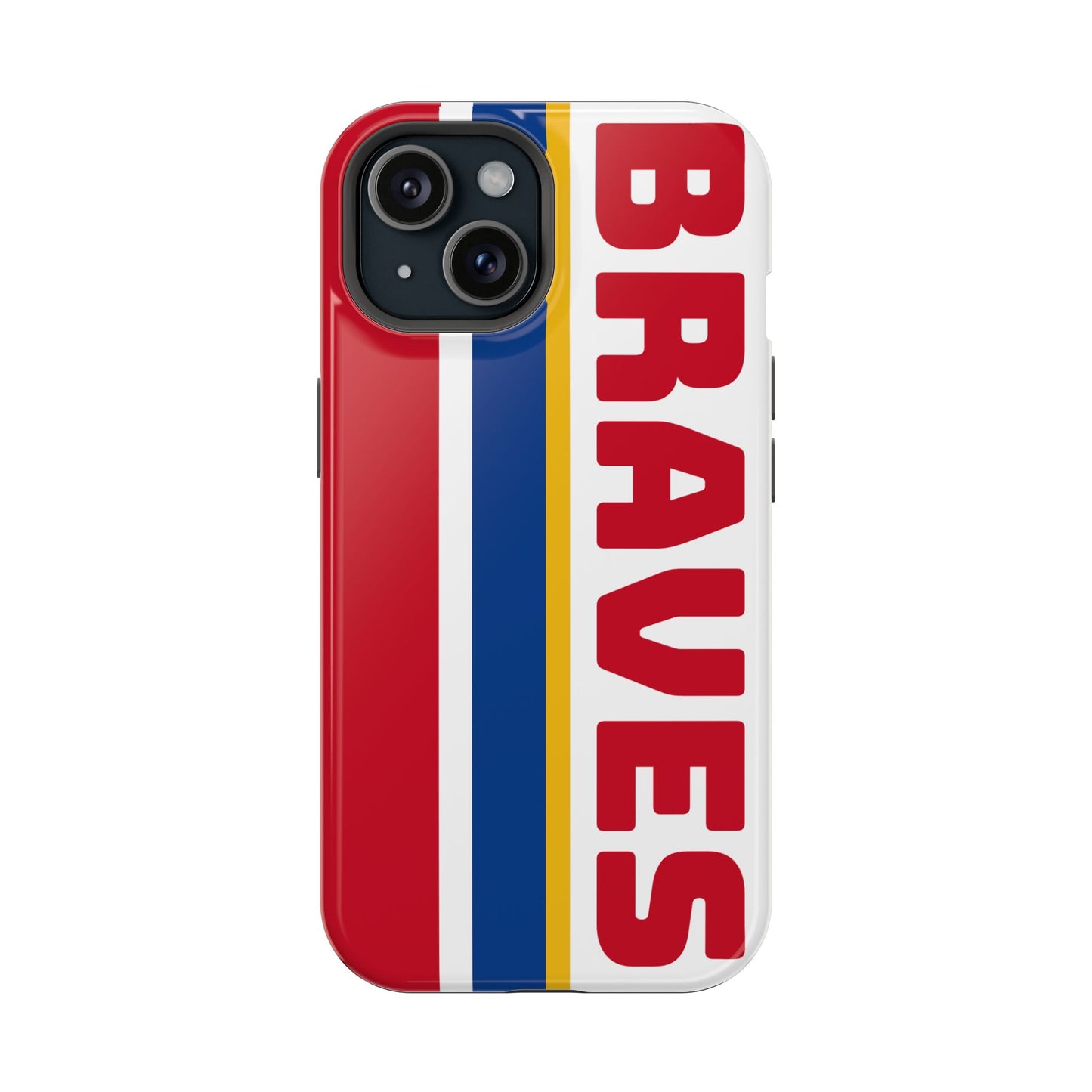 Braves Phone Case, Magnetic Phone Case, Baseball Phone Case, Retro Phone Case