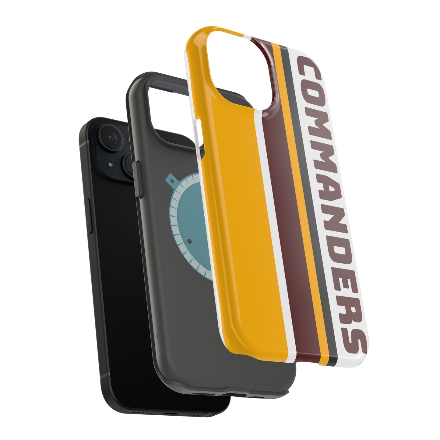 Commanders Phone Case, Magnetic Phone Case, Retro Phone Case, Football Gifts