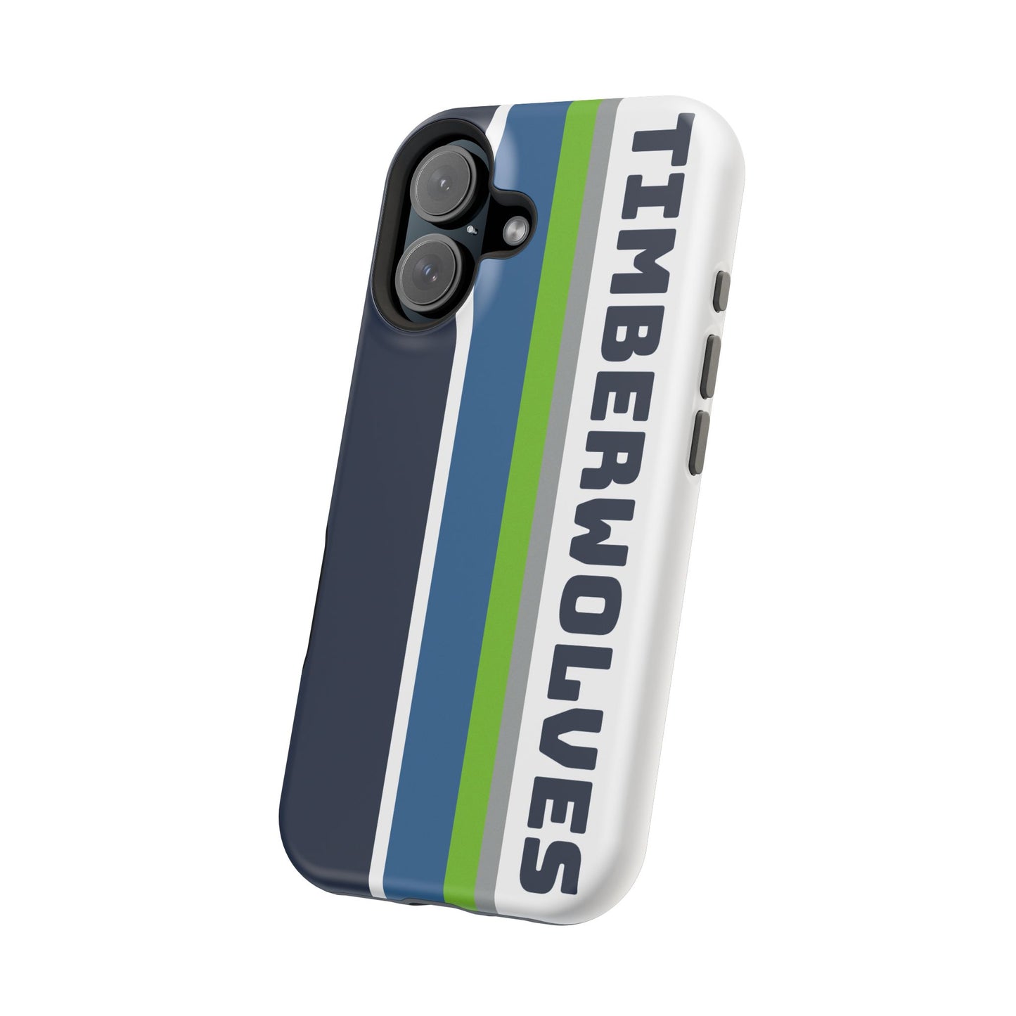 Timberwolves Phone Case, Magnetic Phone Case, Retro Phone Case, Basketball Gifts