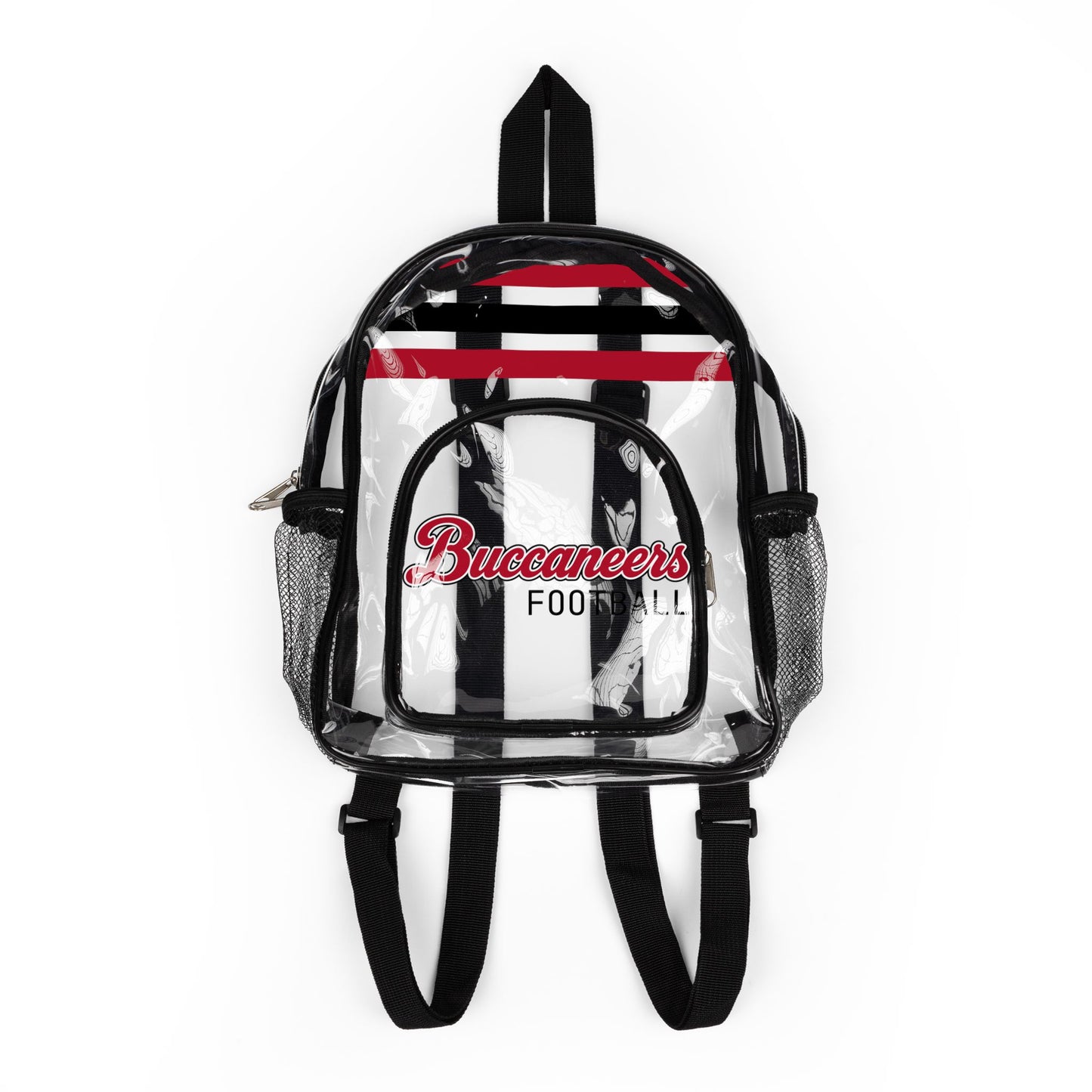 Buccaneers Clear Backpack, Stadium Bag, Football Belt Bag, Transparent Fanny Pack