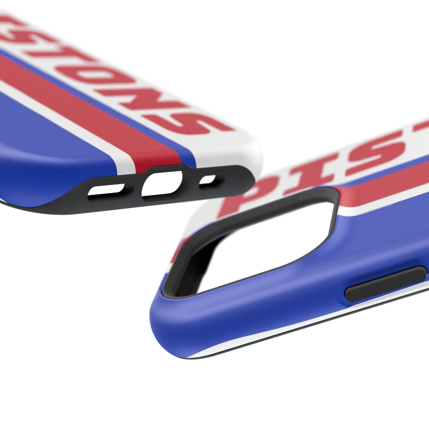 Pistons Phone Case, Magnetic Phone Case, Retro Phone Case, Basketball Gifts