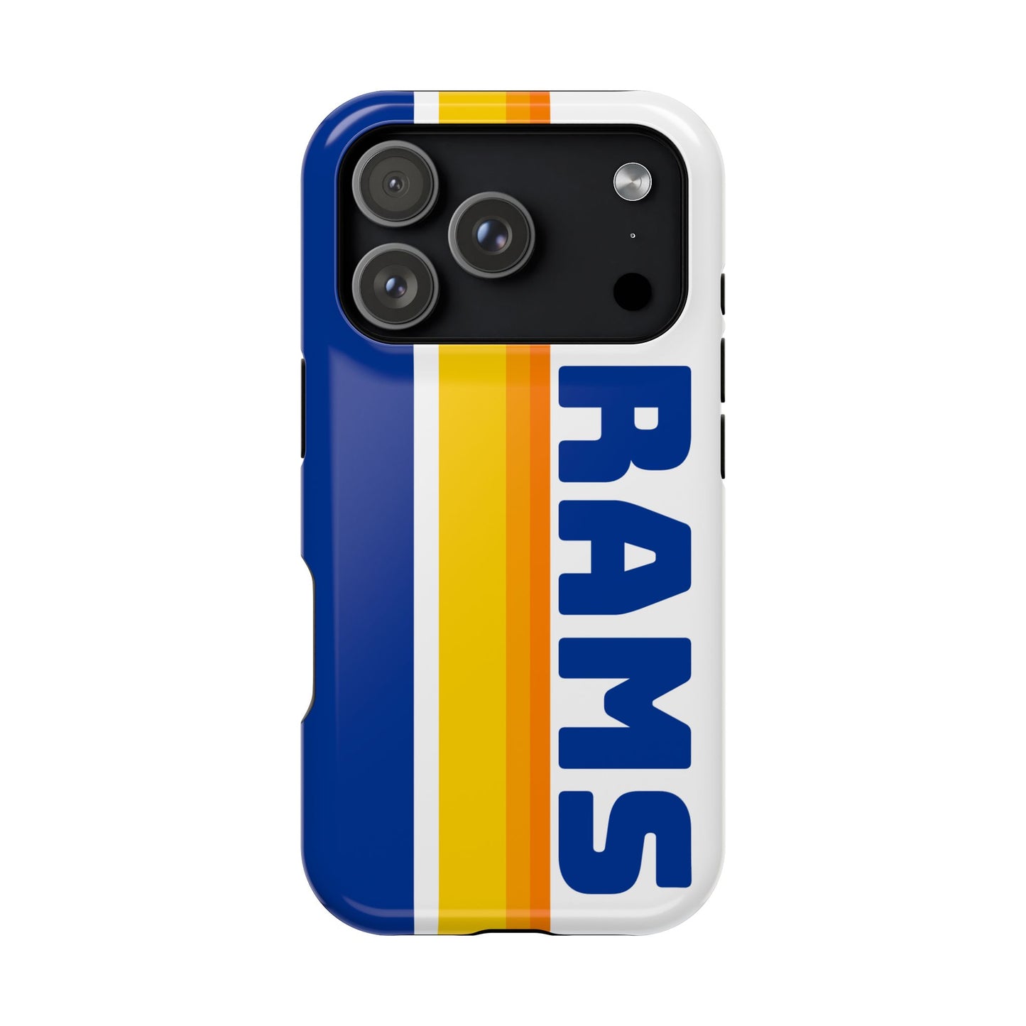Rams Phone Case, Magnetic Phone Case, Retro Phone Case, Football Case for iPhone or Samsung
