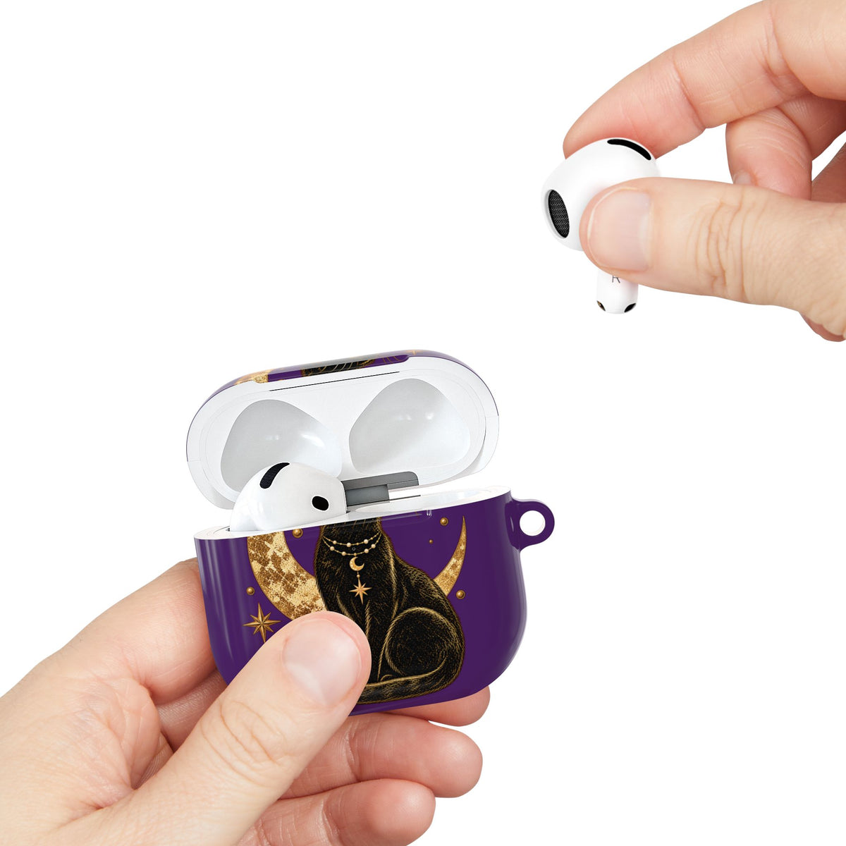 Black Cat AirPod Case | Witchy Case for AirPods