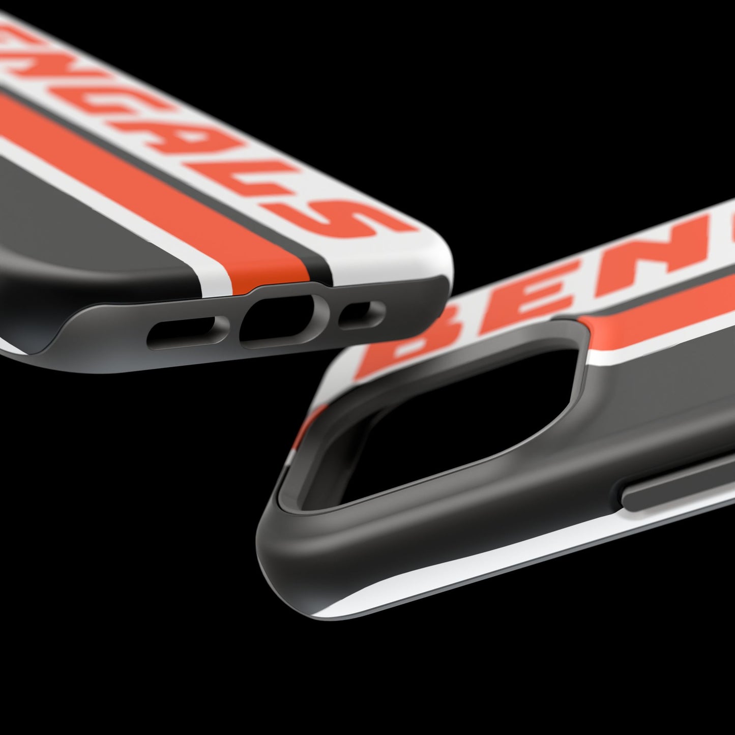 Bengals Phone Case, Magnetic Phone Case, Retro Phone Case, Baseball Case for iPhone or Samsung, Football Gifts