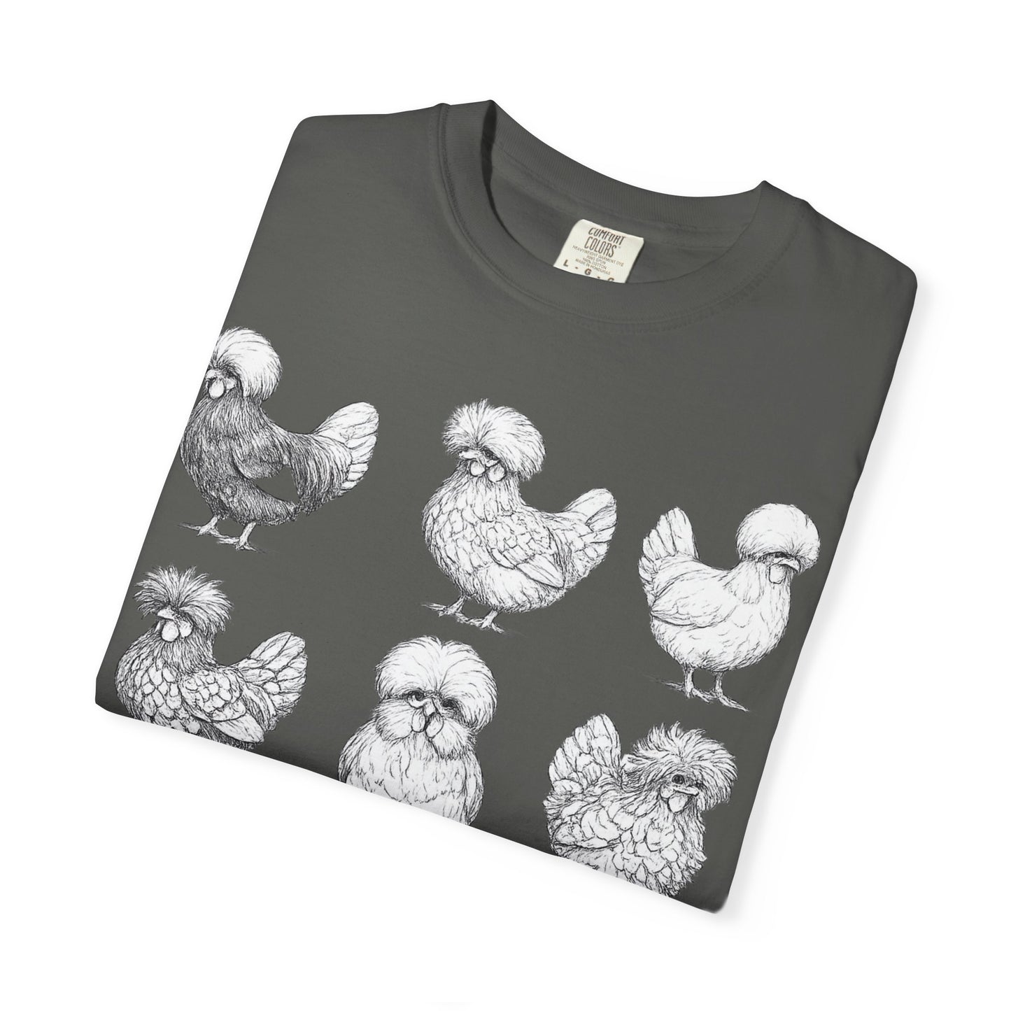 Polish Chicken T-Shirt: Bird Tee, Farm Animal Shirt