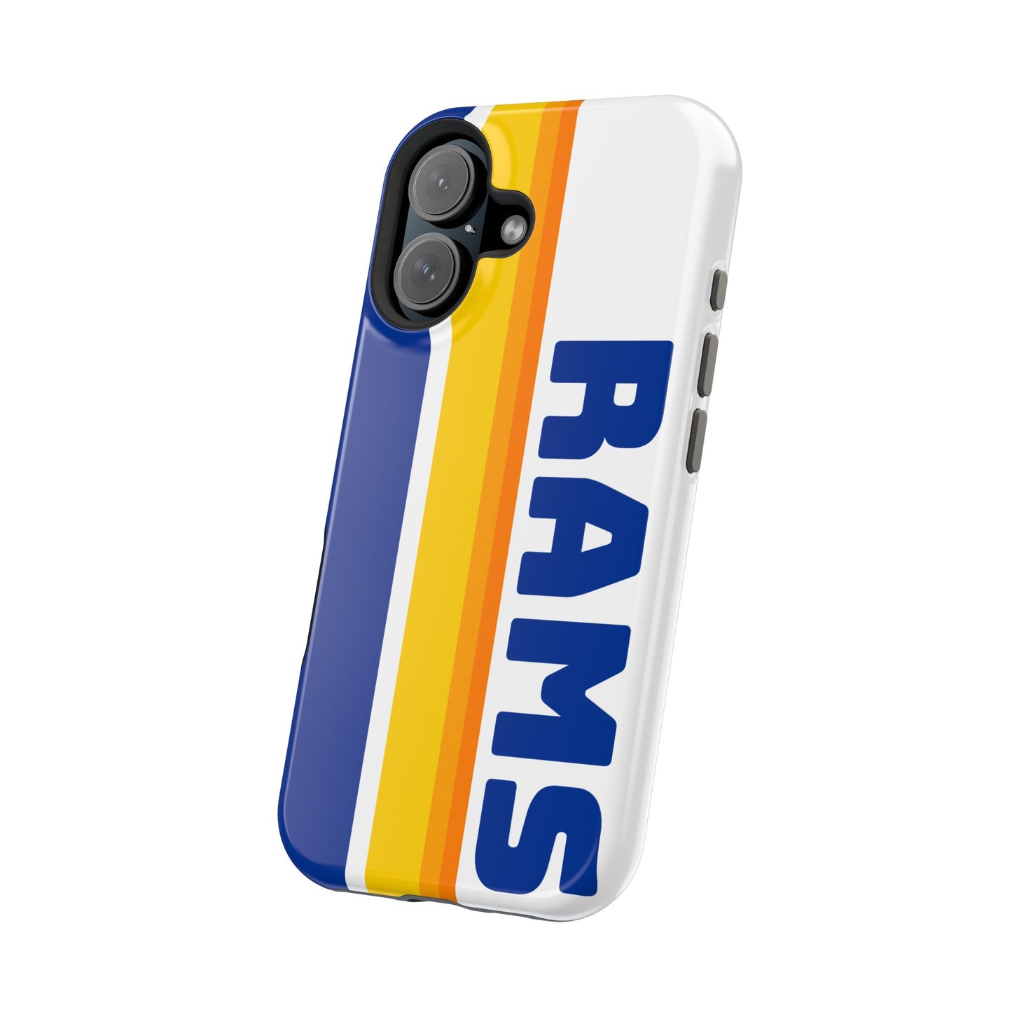 Rams Phone Case, Magnetic Phone Case, Retro Phone Case, Football Case for iPhone or Samsung
