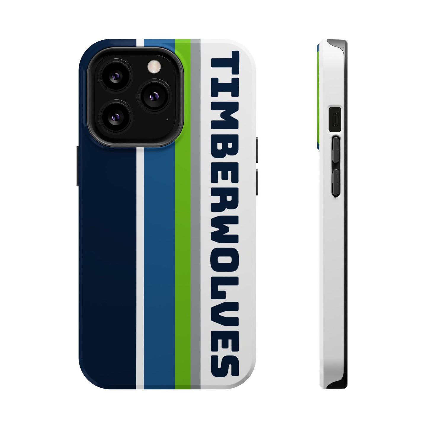Timberwolves Phone Case, Magnetic Phone Case, Retro Phone Case, Basketball Gifts