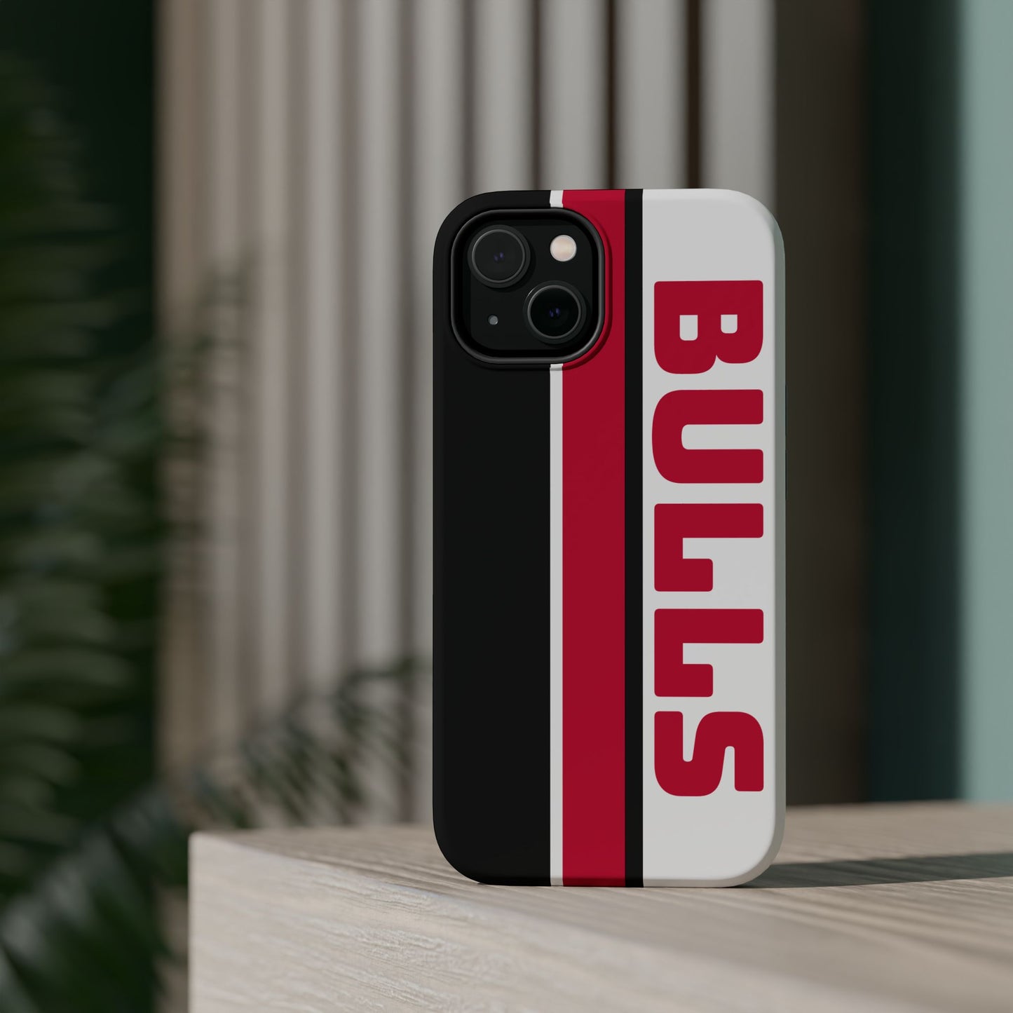 Bulls Phone Case, Magnetic Phone Case, Retro Phone Case
