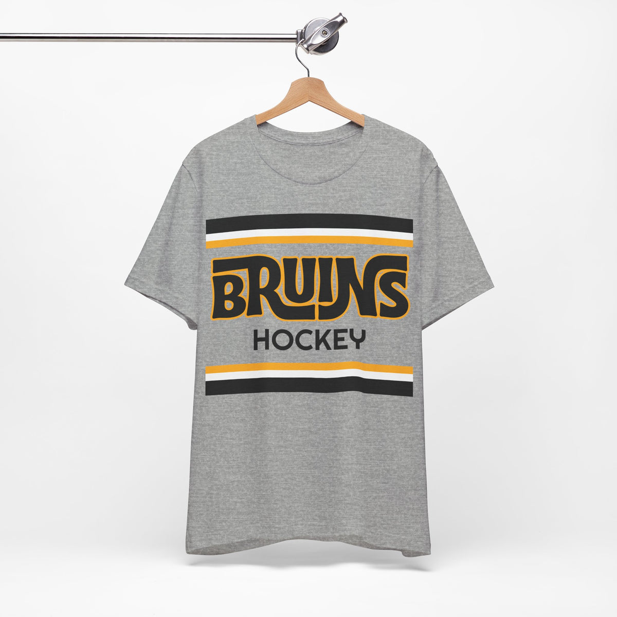 Retro Bruins Shirt, Vintage Striped Bruins T-Shirt