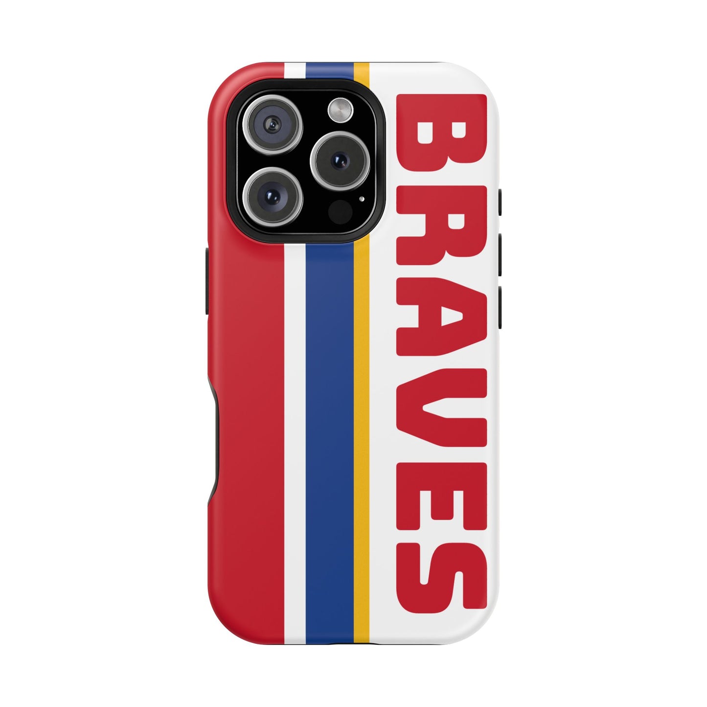 Braves Phone Case, Magnetic Phone Case, Baseball Phone Case, Retro Phone Case