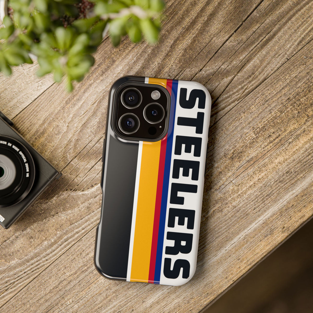Steelers Phone Case, Magnetic Phone Case, Retro Phone Case, Football Gifts