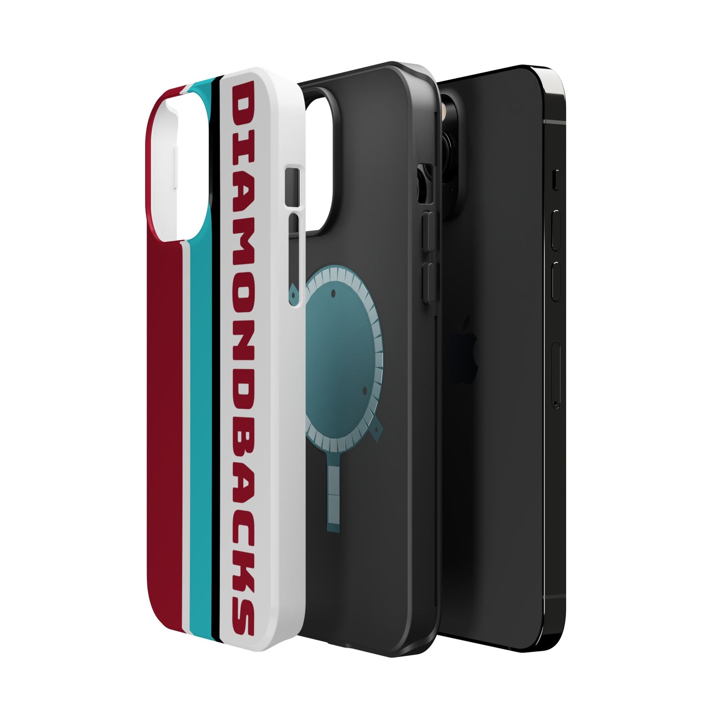 Diamondbacks Phone Case, Magnetic Phone Case, Retro Phone Case, Baseball Case for iPhone or Samsung