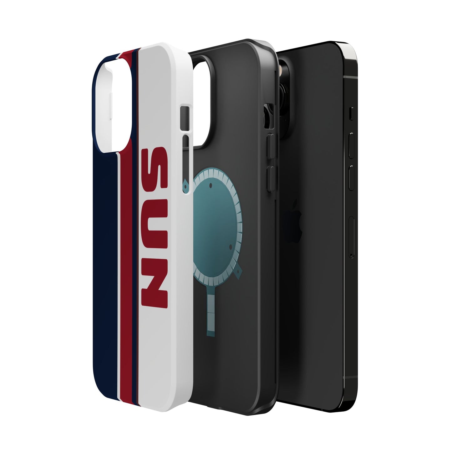 Sun Phone Case, Magnetic Phone Case, Retro Phone Case, Matte/Glossy Phone Case
