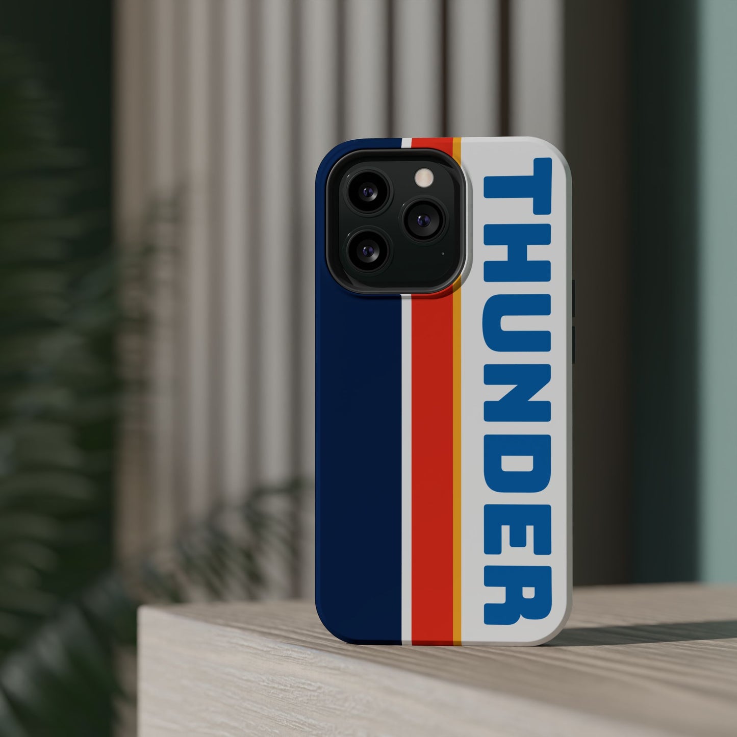 Thunder Phone Case, Magnetic Phone Case, Retro Phone Case, Basketball Gifts