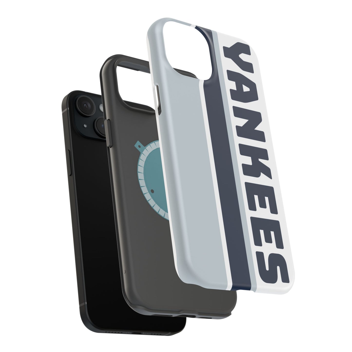 Yankees Phone Case, Magnetic Phone Case, Retro Phone Case, Baseball Case for iPhone or Samsung, Yankees Baseball Gifts