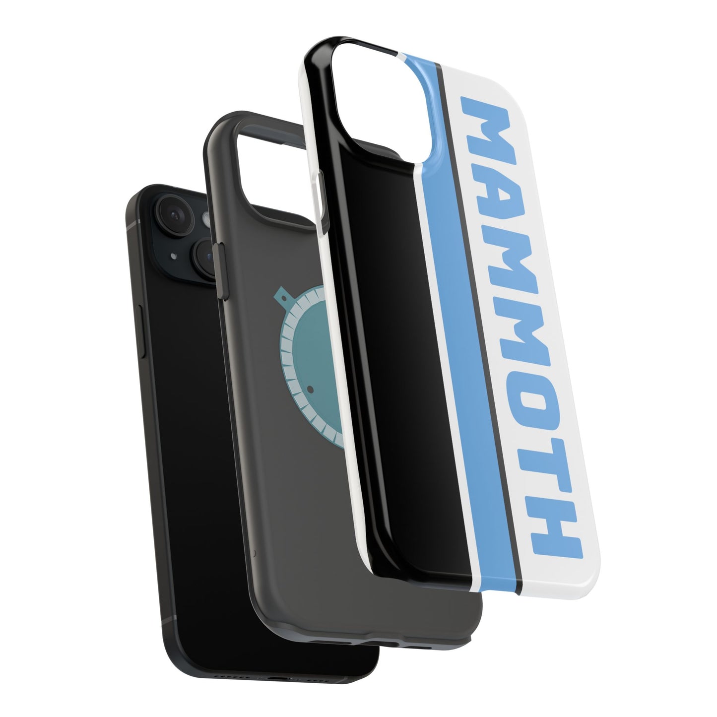 Mammoth Phone Case, Magnetic Phone Case, Retro Phone Case, Hockey Gifts