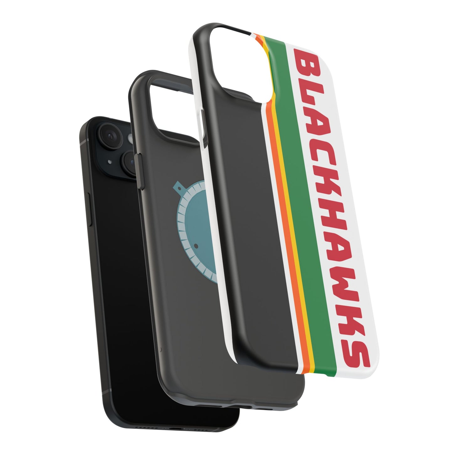 Blackhawks Phone Case, Magnetic Phone Case, Hockey Phone Case, Retro Phone Case