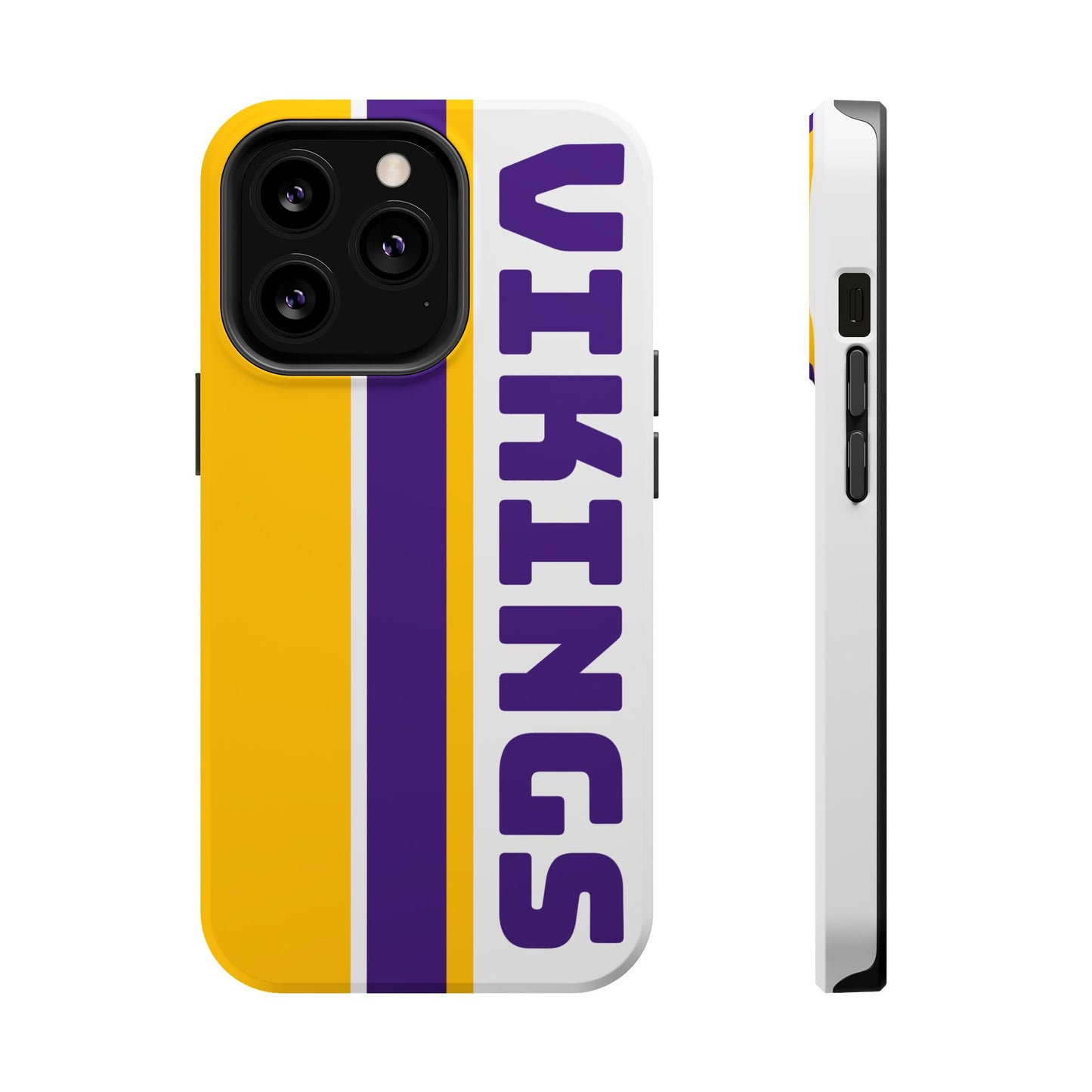 Vikings Phone Case, Magnetic Phone Case, Retro Phone Case, Football Gifts