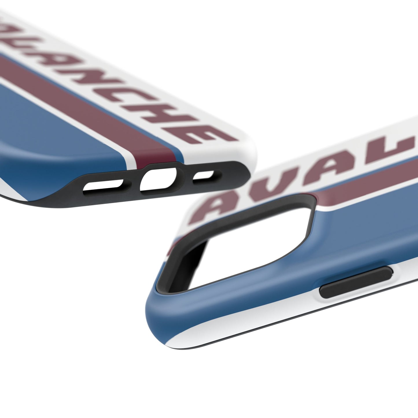 Avalanche Phone Case, Magnetic Phone Case, Retro Phone Case, Matte/Glossy Phone Case, Hockey Gifts